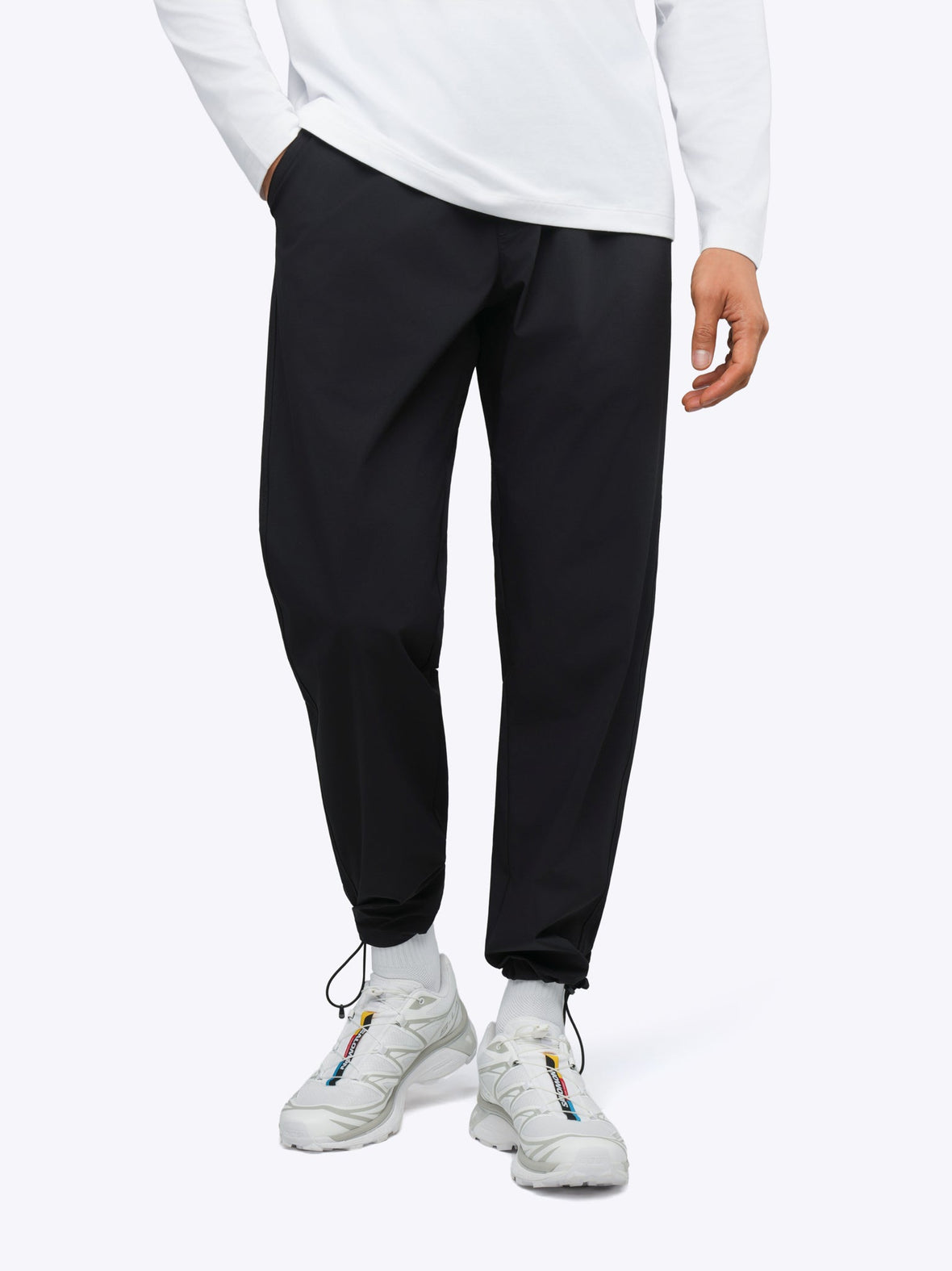 Pima Tee + Traverse Tech Pant Fit Bundle – Traverse Tech Pant | Black