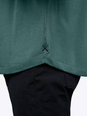 AO Curve-Hem Tee | Blue Spruce Signature-Fit PYCA Pro®