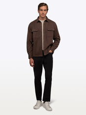 District Heavyweight Overshirt | Burnt Oak Classic-Fit