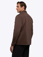 District Heavyweight Overshirt | Burnt Oak Classic-Fit