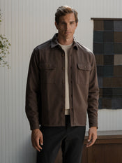District Heavyweight Overshirt | Burnt Oak Classic-Fit
