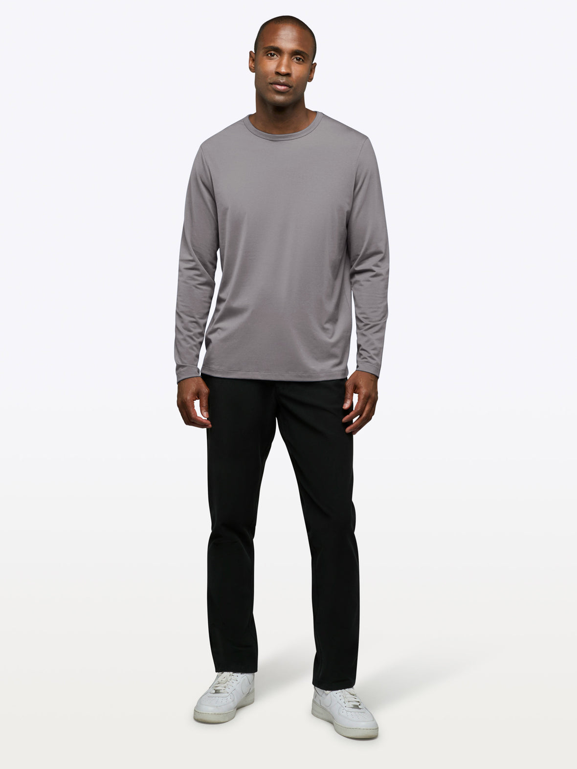 AO Forever Long Sleeve Tee | Wolf Classic-Fit PYCA Pro®