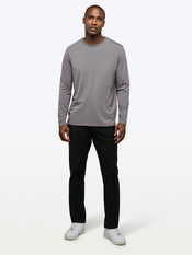 AO Forever Long Sleeve Tee | Wolf Classic-Fit PYCA Pro®
