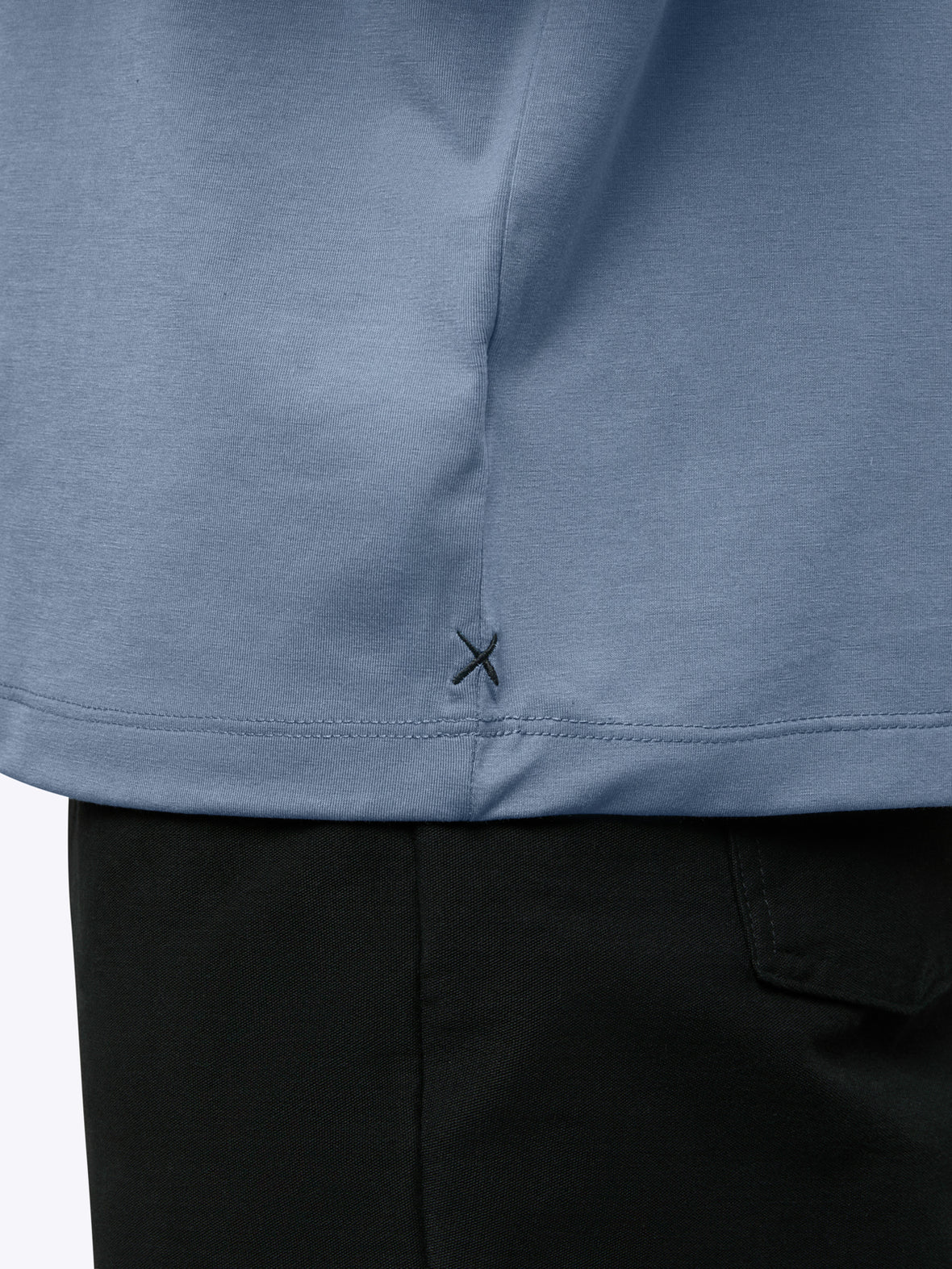 AO Forever Long Sleeve Tee | Cadet Blue Classic-Fit PYCA Pro®