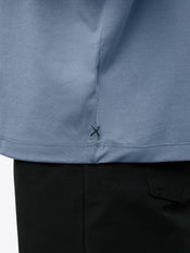 AO Forever Long Sleeve Tee | Cadet Blue Classic-Fit PYCA Pro®