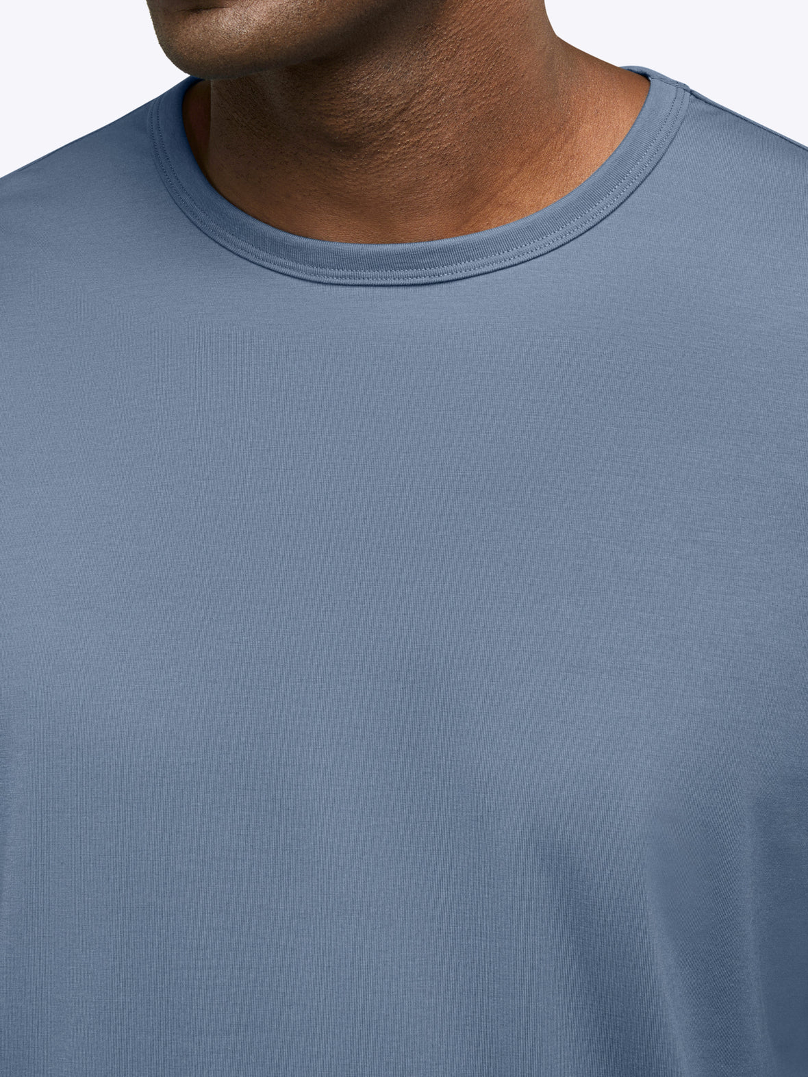 AO Forever Long Sleeve Tee | Cadet Blue Classic-Fit PYCA Pro®