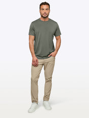 AO Split-Hem Tee | Gunmetal Signature-Fit PYCA Pro®