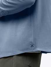 Hyperloop Overshirt | Cadet Blue Signature-Fit