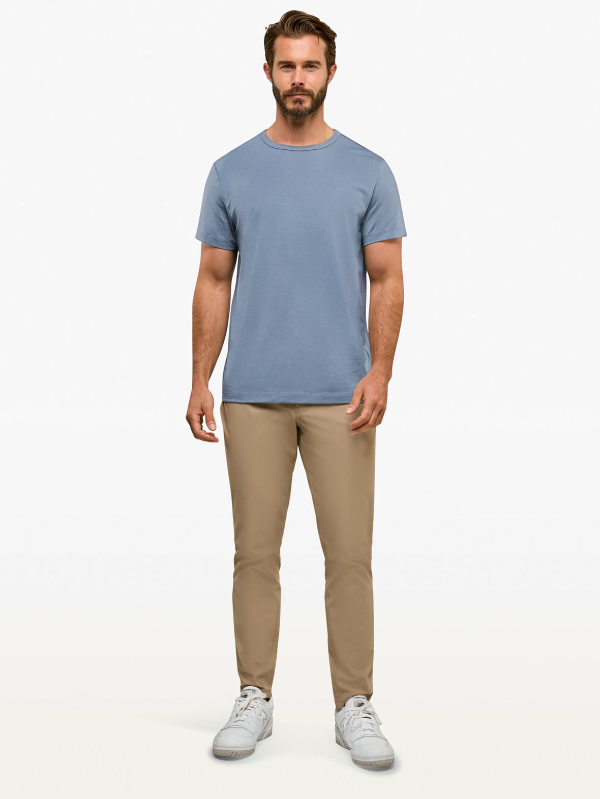 AO Forever Tee | Cadet Blue Classic-Fit PYCA Pro®