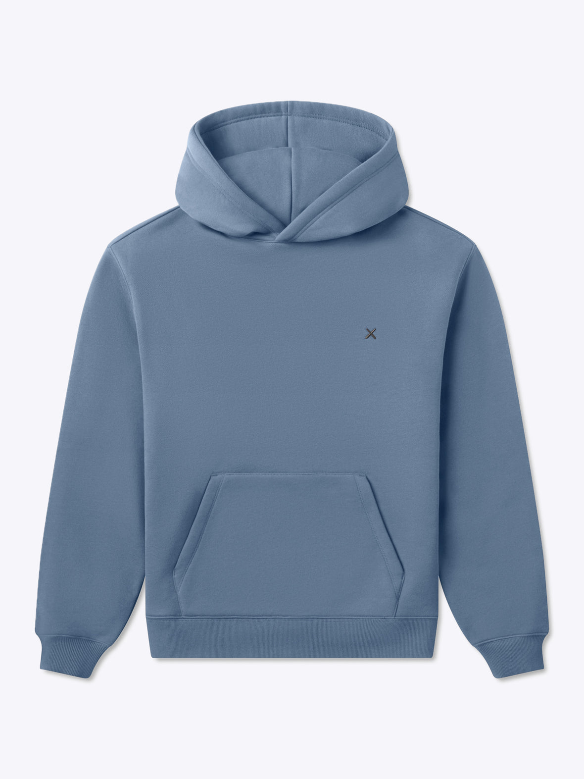 Divine Fleece Hoodie | Cadet Blue Classic-fit
