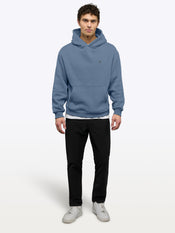 Divine Fleece Hoodie | Cadet Blue Classic-fit
