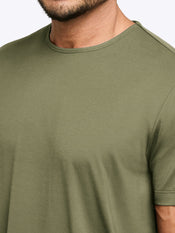 AO Split-Hem Tee | Capers Signature-Fit PYCA Pro®