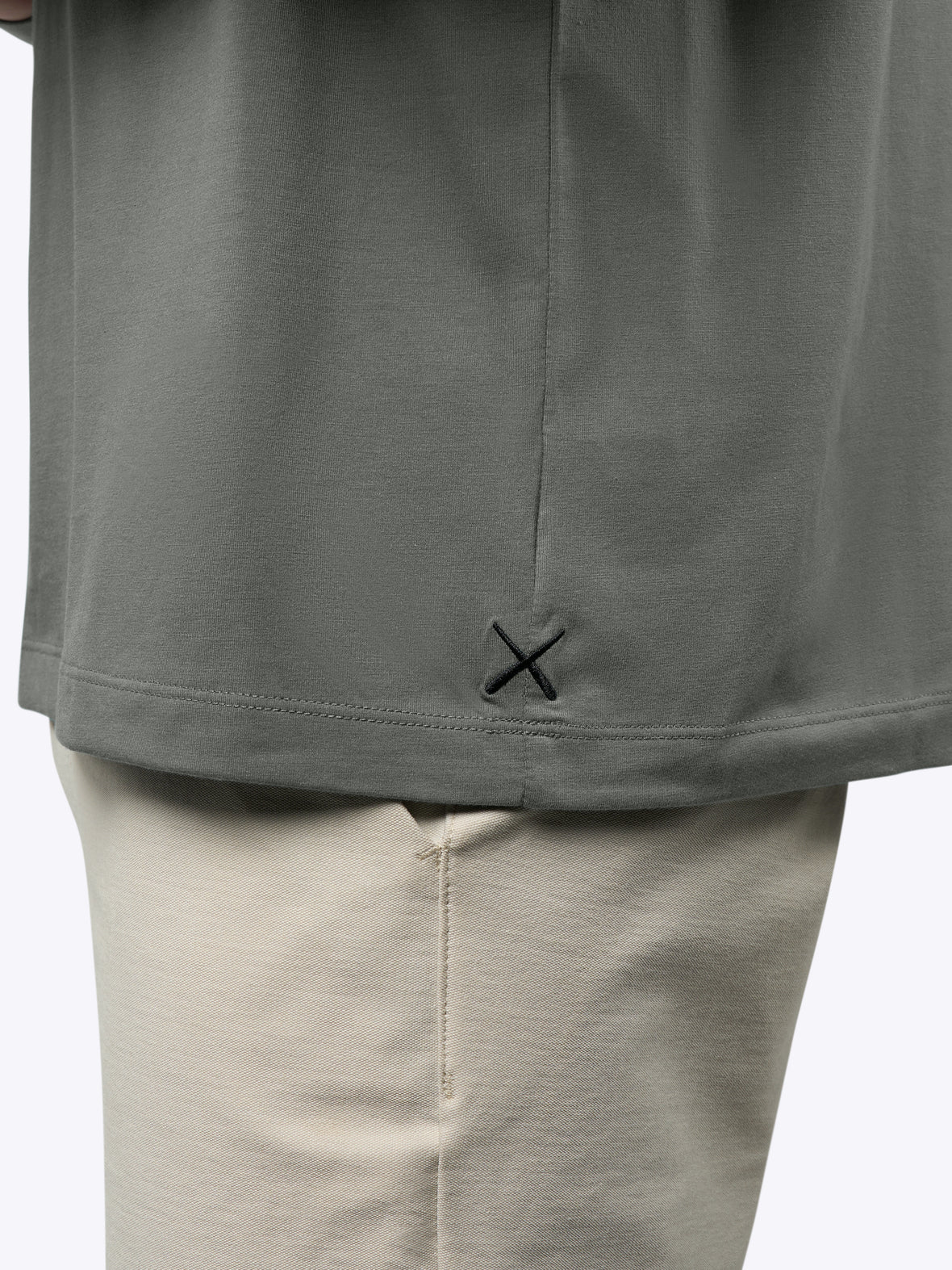 AO Forever Long Sleeve Tee | Castor Grey Classic-Fit PYCA Pro®
