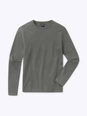 AO Forever Long Sleeve Tee | Castor Grey Classic-Fit PYCA Pro®