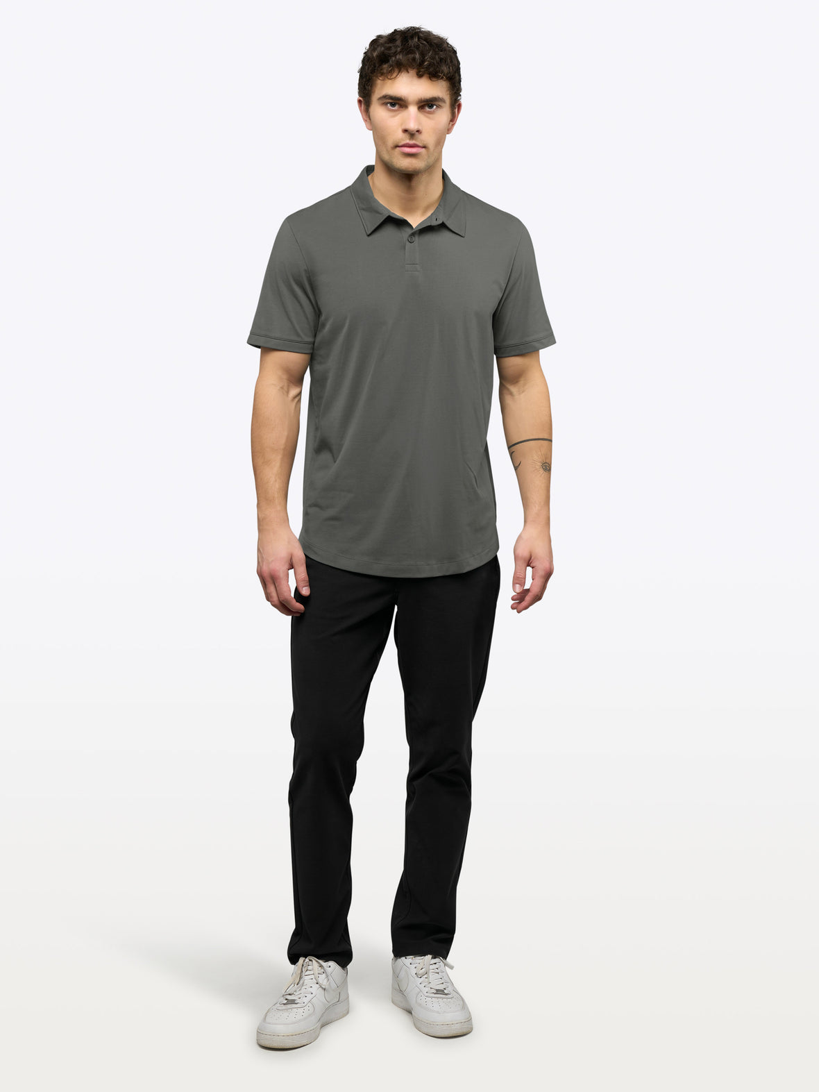 AO Polo | Castor Grey Signature-Fit PYCA Pro®