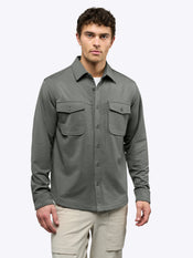 Hyperloop Overshirt | Castor Grey Signature-Fit
