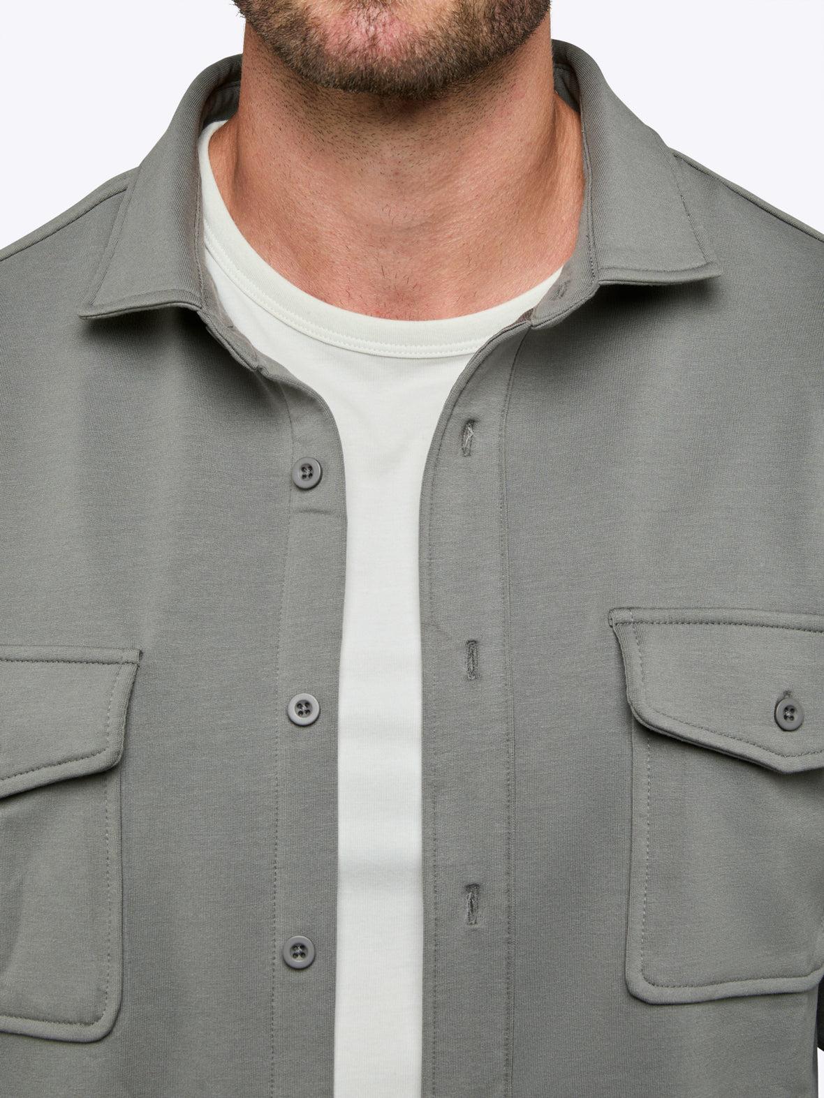 Hyperloop Overshirt | Charcoal Signature-Fit