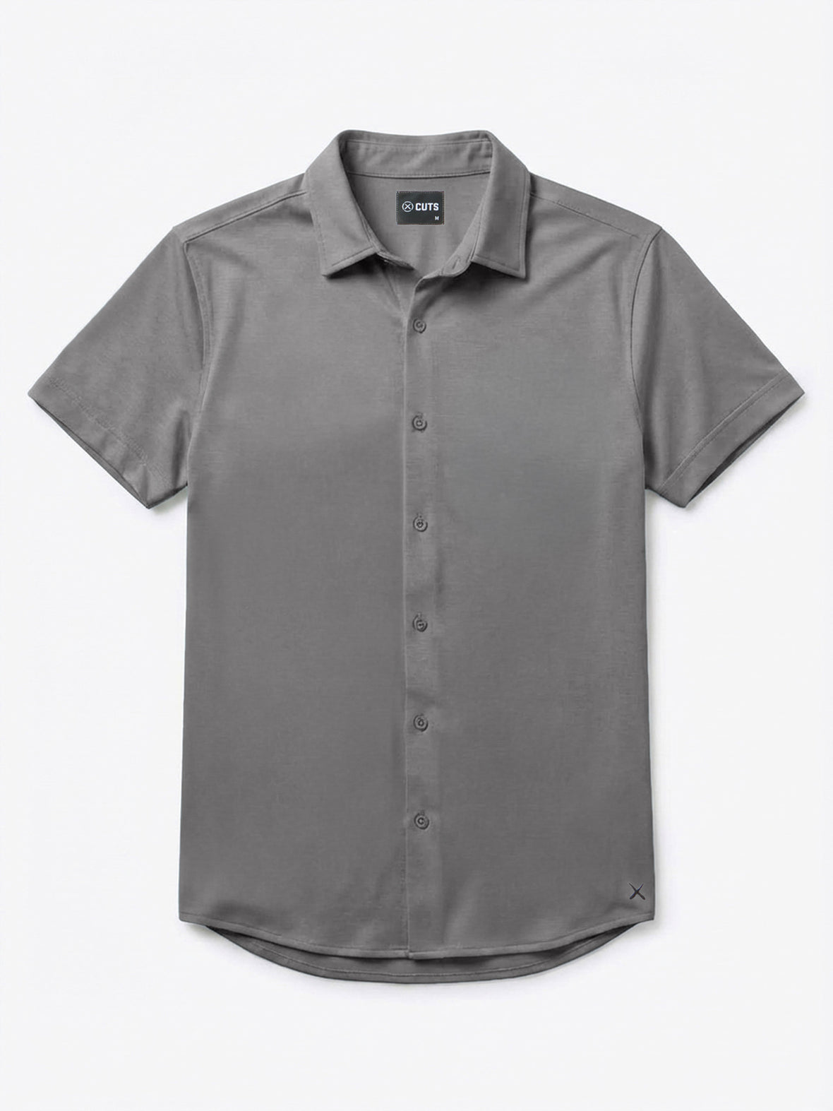 AO Button Up | Charcoal Signature-Fit PYCA Pro®