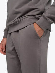 Hyperloop Straight-Leg Sweatpant | Charcoal Slim-fit
