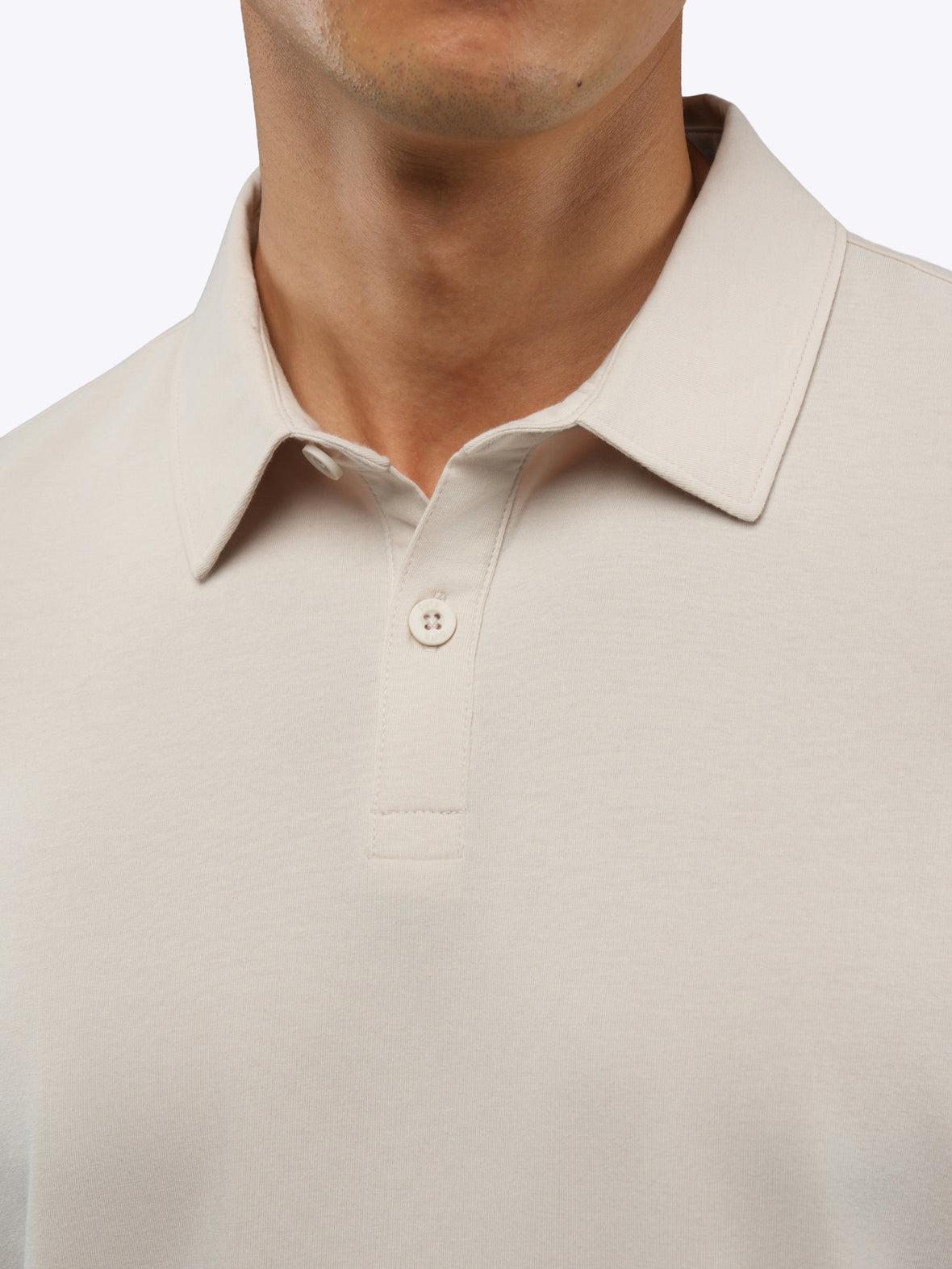 AO Long Sleeve Polo | Clay Signature-Fit PYCA Pro®