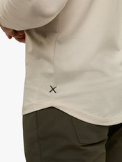 AO Long Sleeve Curve-Hem Tee | Clay Signature-fit PYCA Pro®