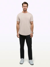 Featherlight Pima Tee | Clay Signature-fit