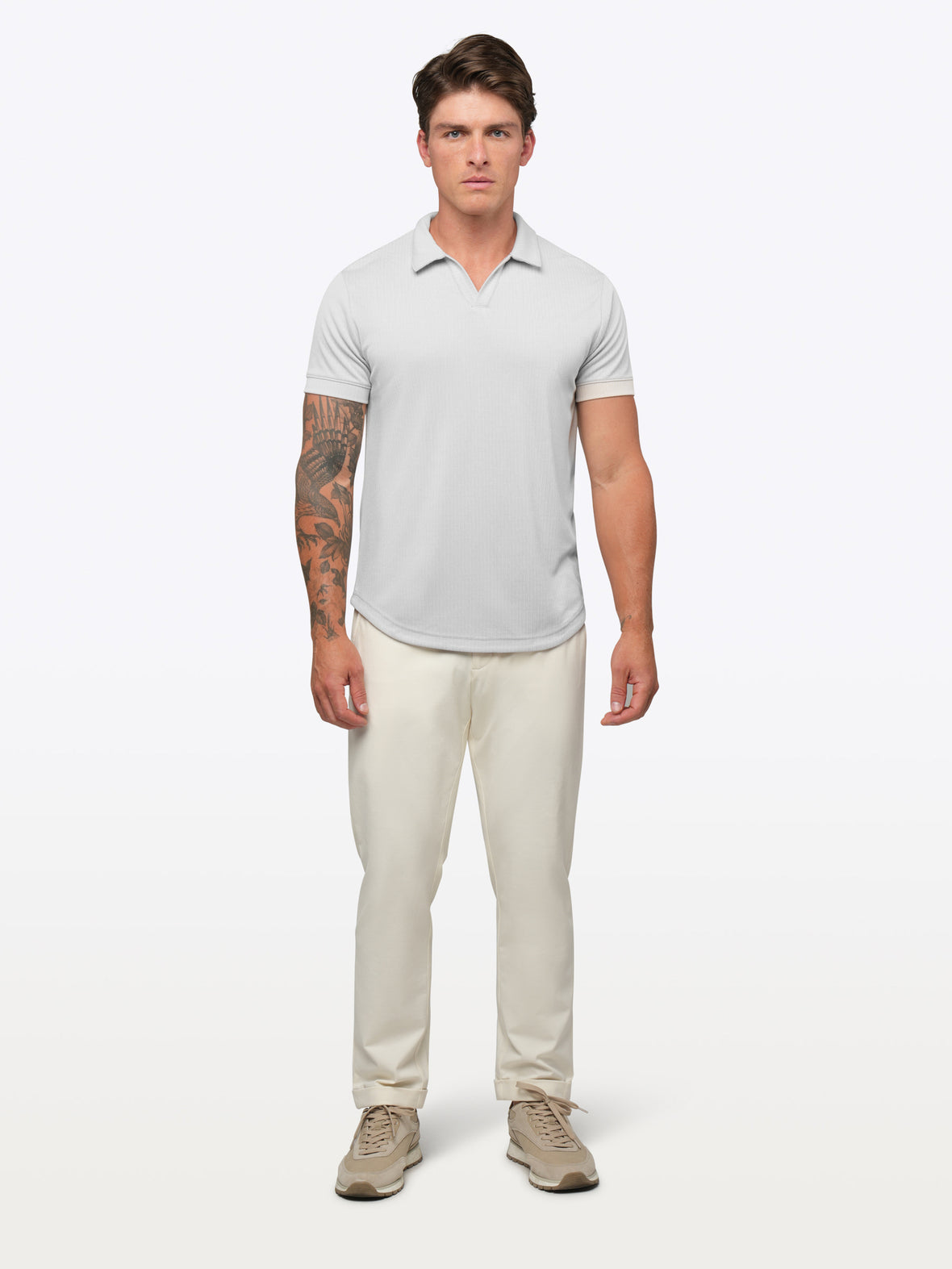 SoHo Ribbed Polo | Vapor Signature-Fit