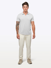 SoHo Ribbed Polo | Vapor Signature-Fit