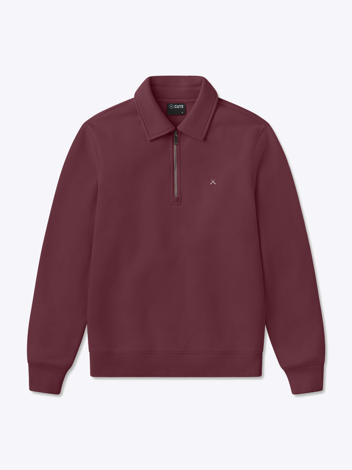 Divine Fleece Q-Zip | Currant Classic-fit
