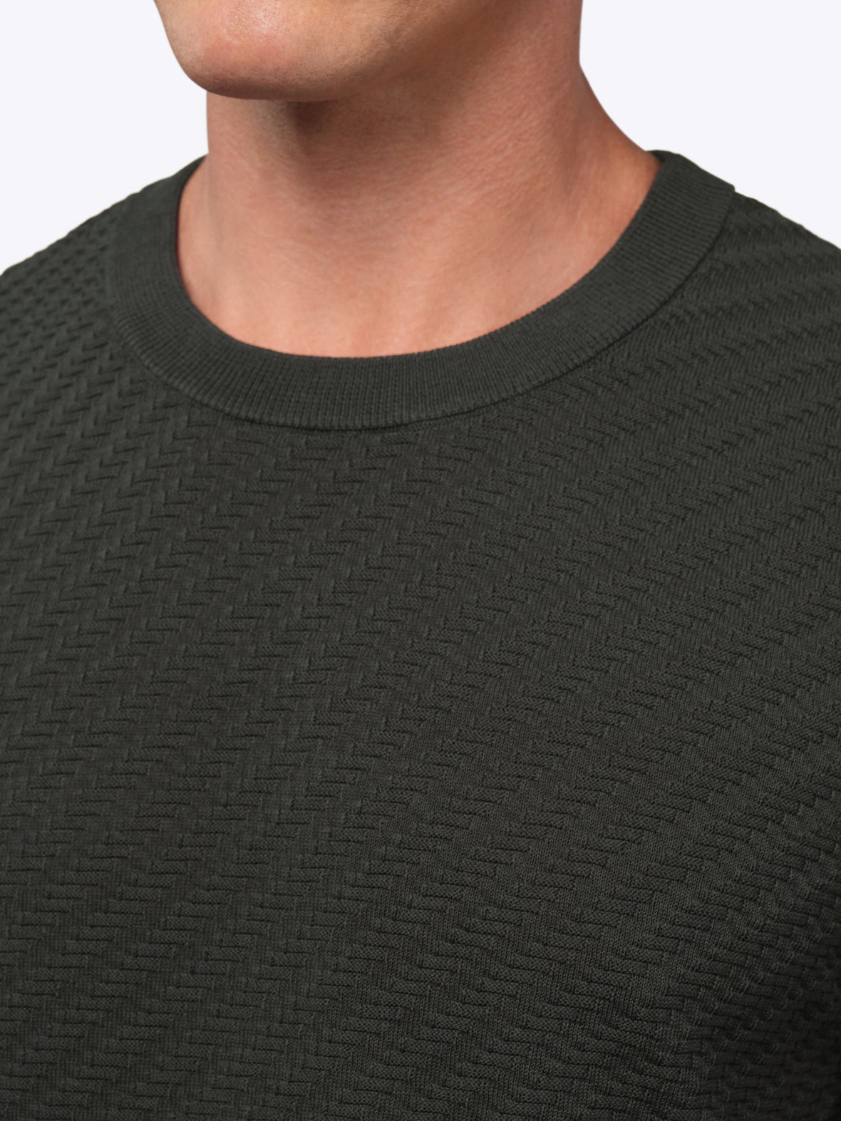 Riviera Knit Textured Tee | Cypress Signature-Fit