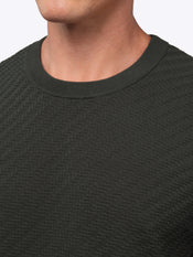 Riviera Knit Textured Tee | Cypress Signature-Fit