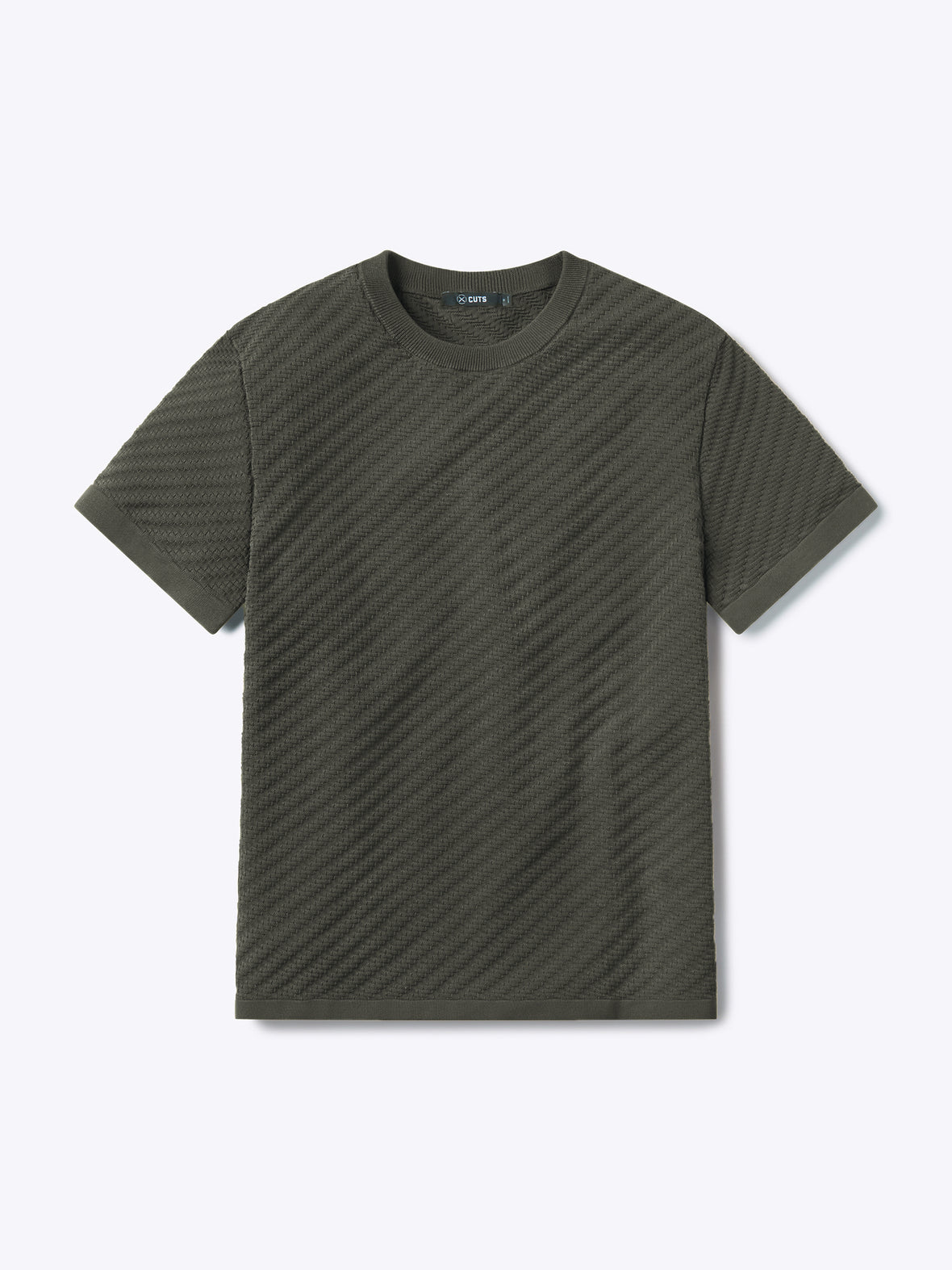 Riviera Knit Textured Tee | Cypress Signature-Fit