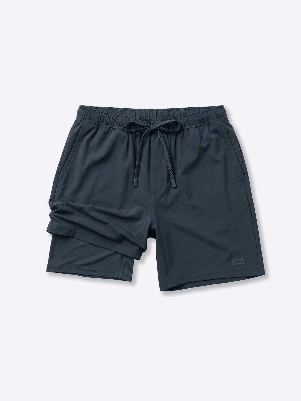 Crossover Short Lined | Iron Navy Classic-fit