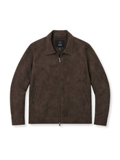 Grand Harrington Jacket | Dark Cognac Classic-Fit