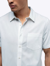 SoHo Short Sleeve Button Up | White Signature-fit