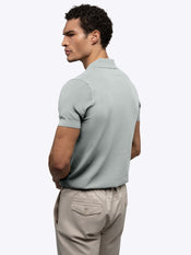 Riviera Knit Polo | Metal Signature-Fit