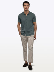 Riviera Knit Button Up | Urban Chic Signature-Fit