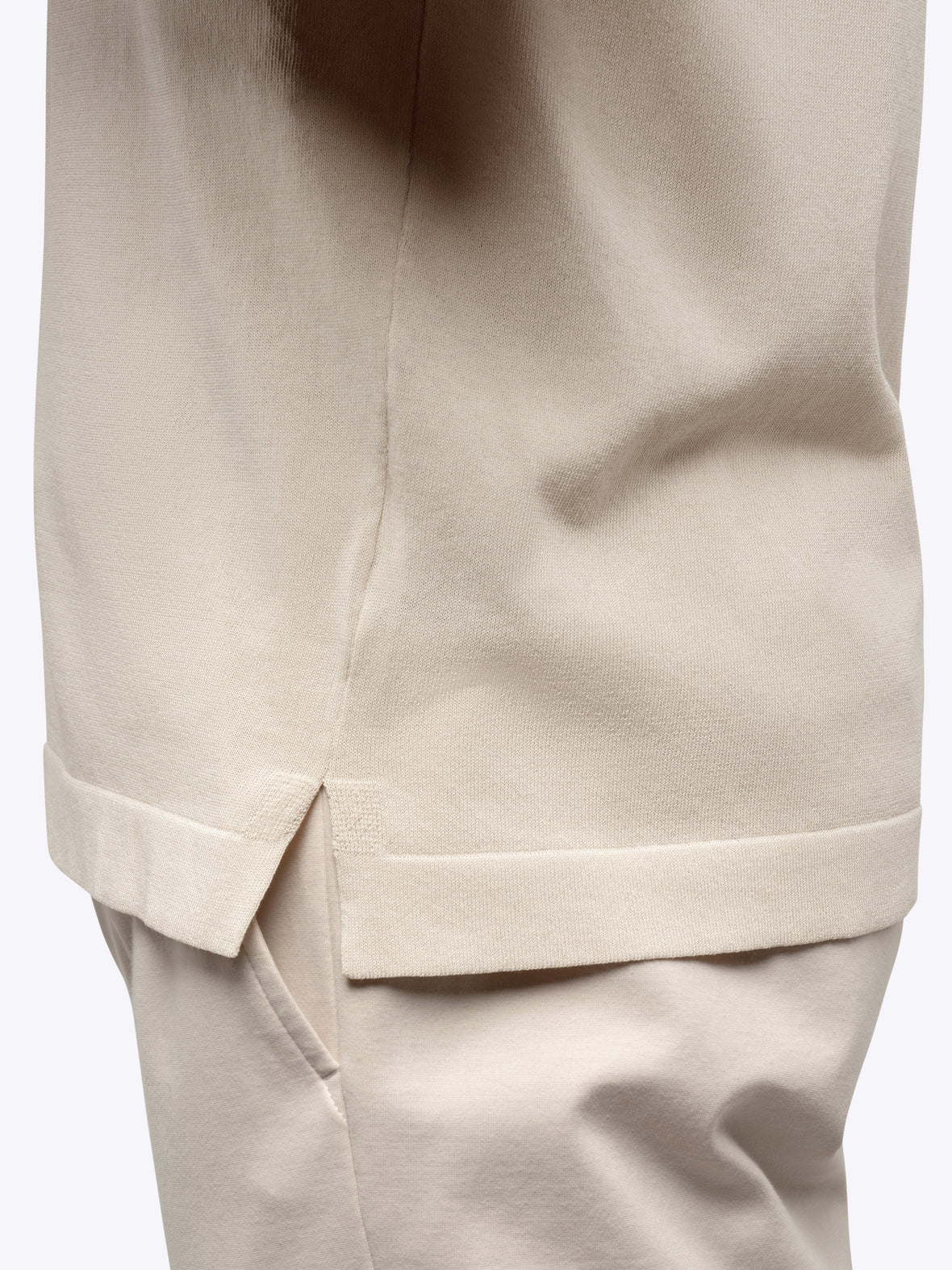 Riviera Knit Button Up | Sand Dune Signature-Fit