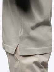 Riviera Knit Button Up | Morning Dove Signature-Fit