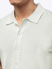Riviera Knit Button Up | Nimbus Signature-Fit