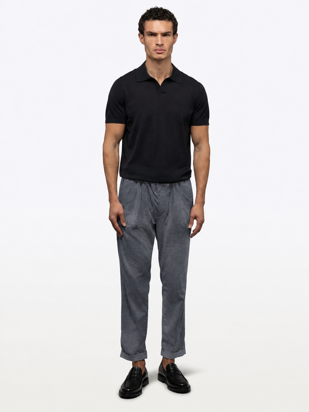 Soho Trouser | Heather Grey Classic-Fit