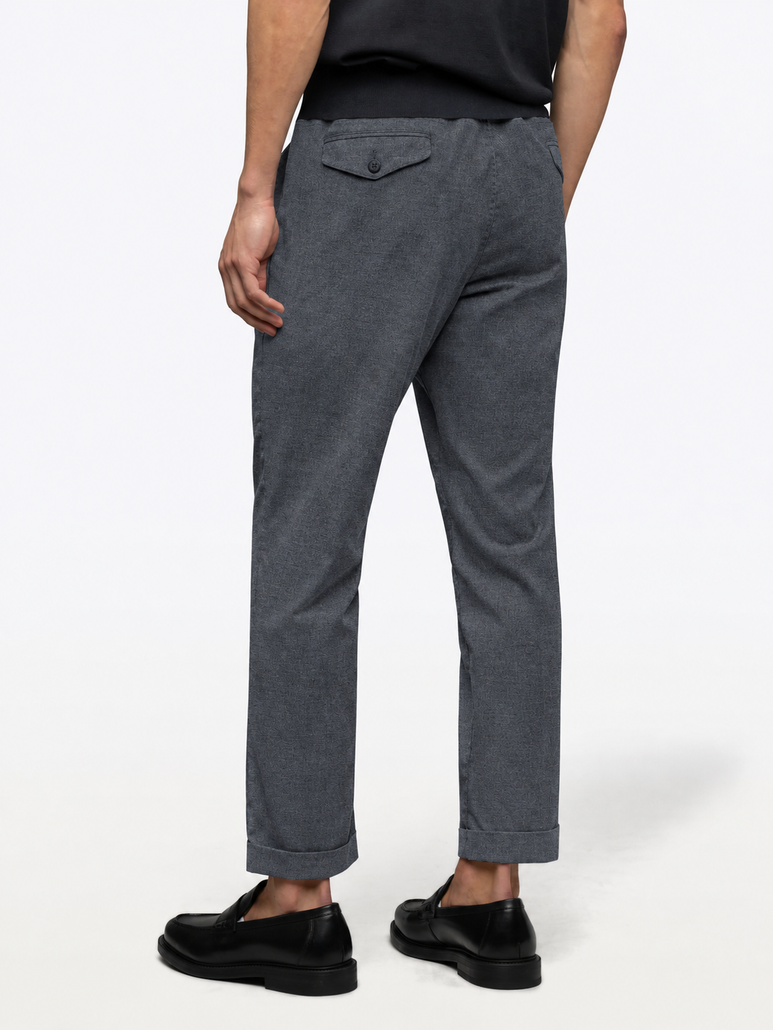 Soho Trouser | Heather Grey Classic-Fit