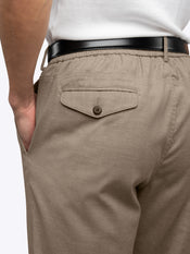 SoHo Trouser | Heather Tobacco Classic-fit
