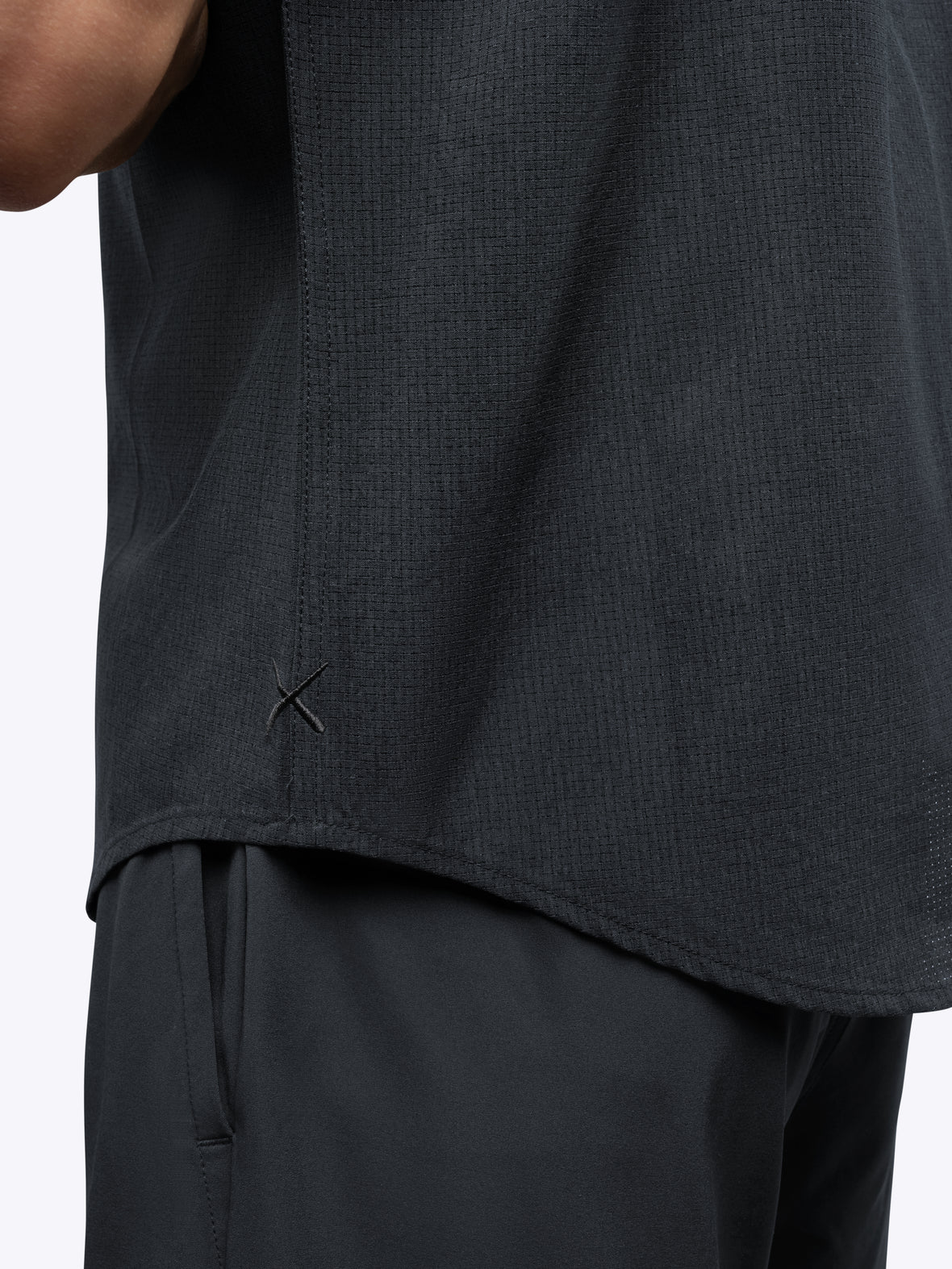 Crossover Button Up | Obsidian Signature Fit