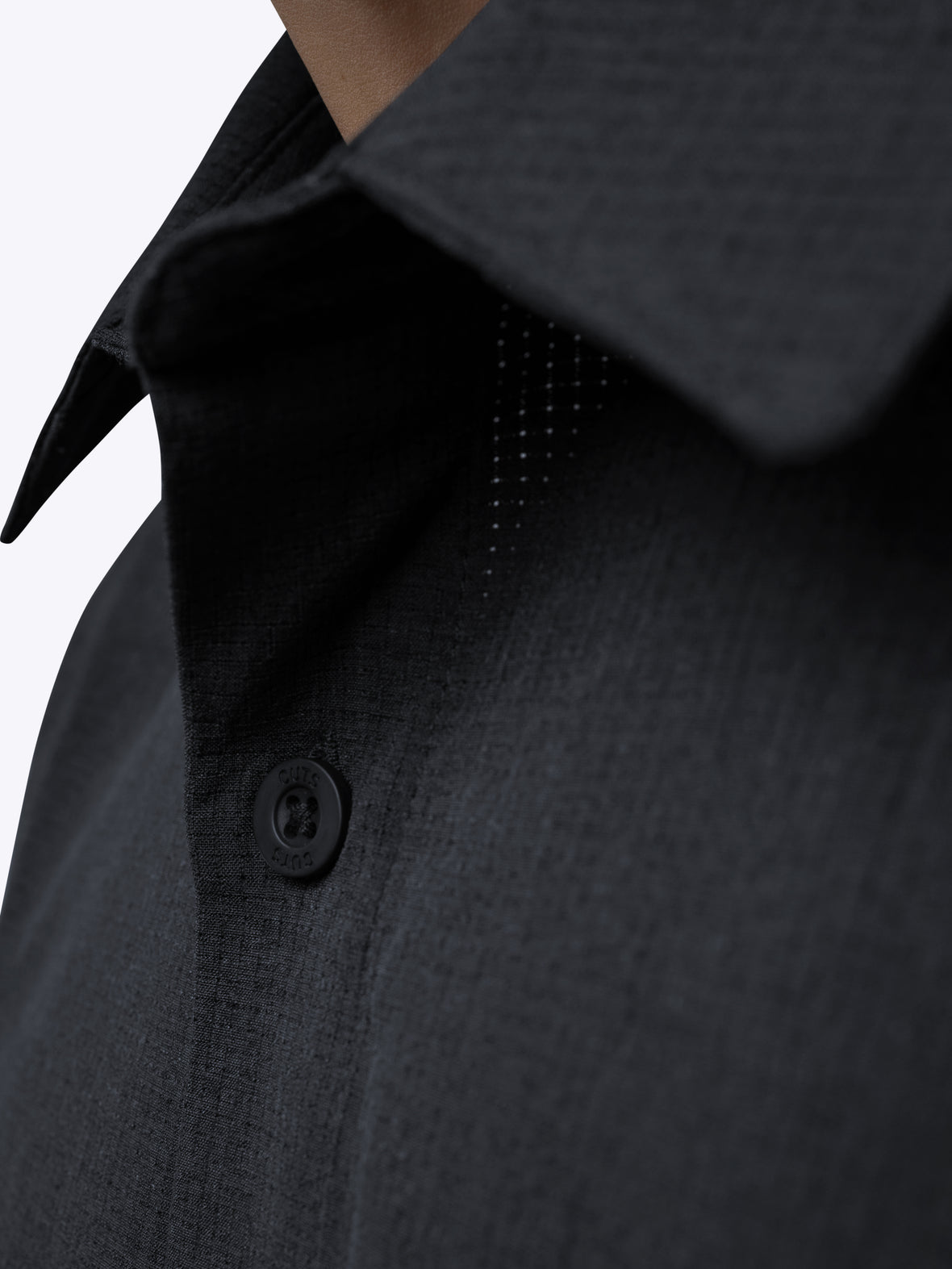 Crossover Button Up | Obsidian Signature Fit