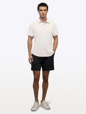 Crossover Button Up | Bone Signature Fit
