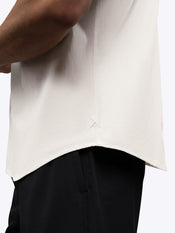 Crossover Button Up | Bone Signature Fit