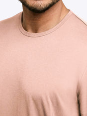AO Curve-Hem Tee | Dusty Rose PYCA Pro®
