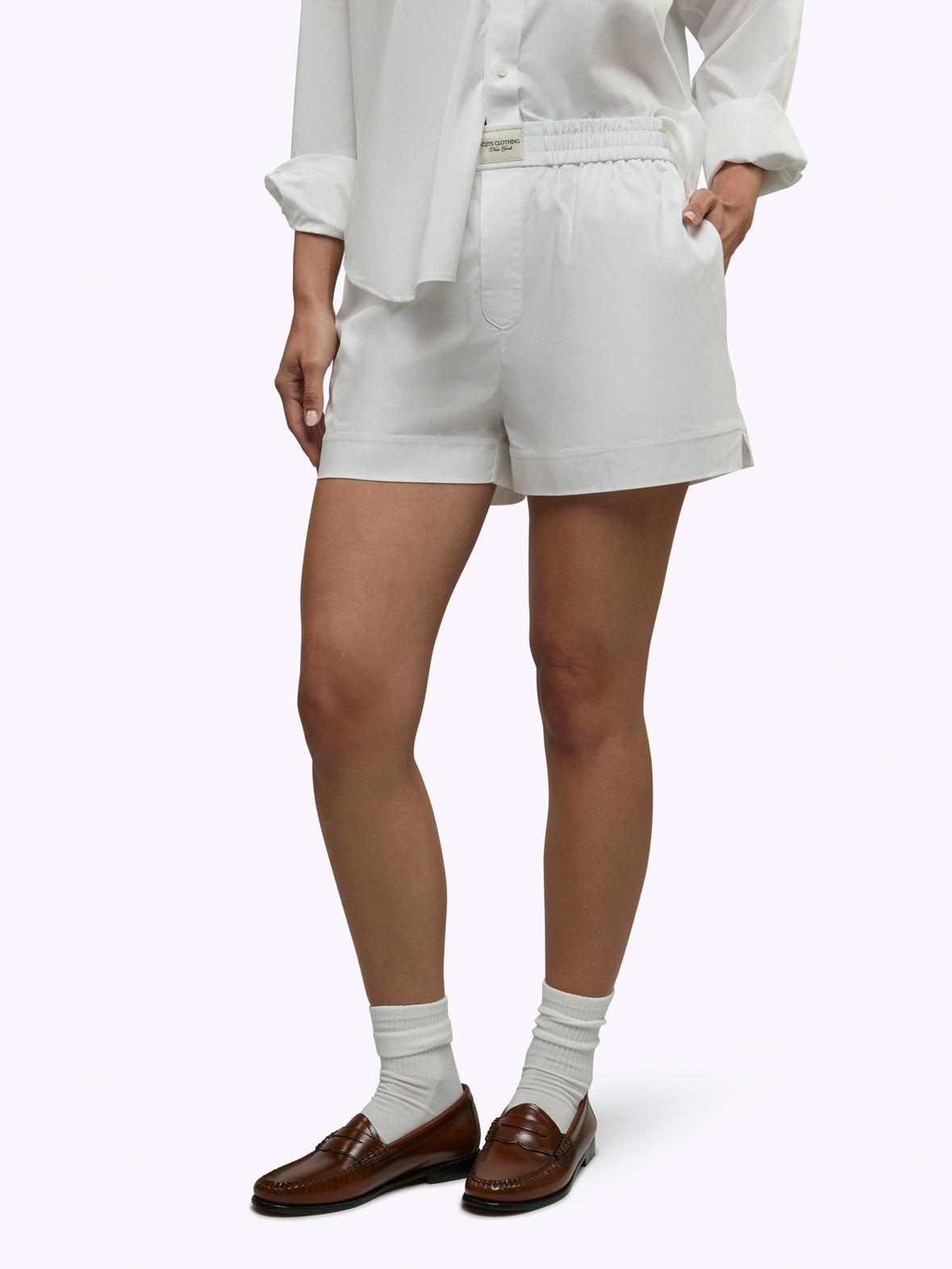Soho Boxer Short | White Classic-Fit