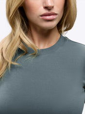 Tomboy Tee | Ocean Storm Slim-fit Tomboy-Cotton™